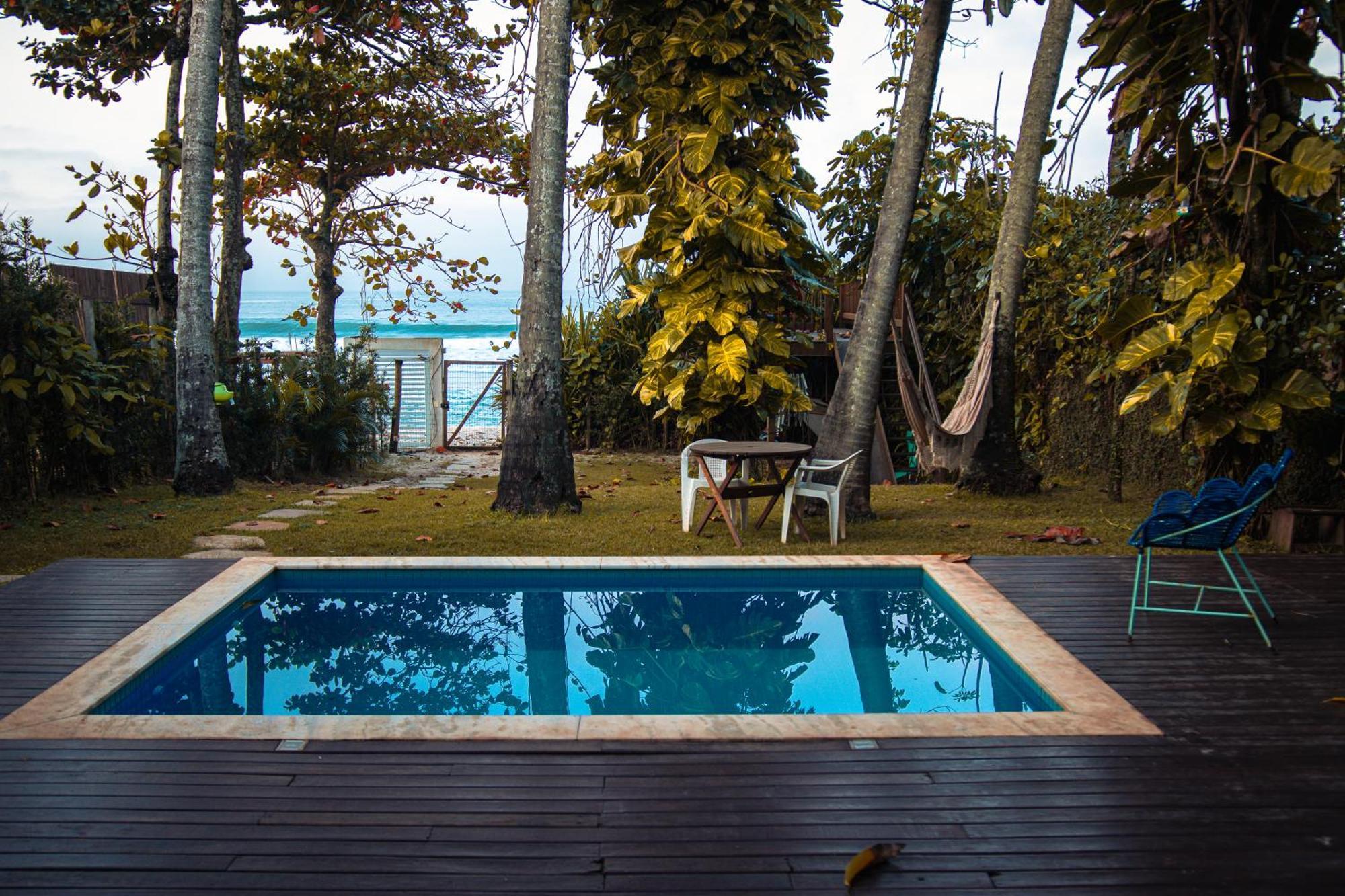 Вилла C7, Casa Vibrante, Pe Na Areia De Maresias Сан-Себастьян Экстерьер фото